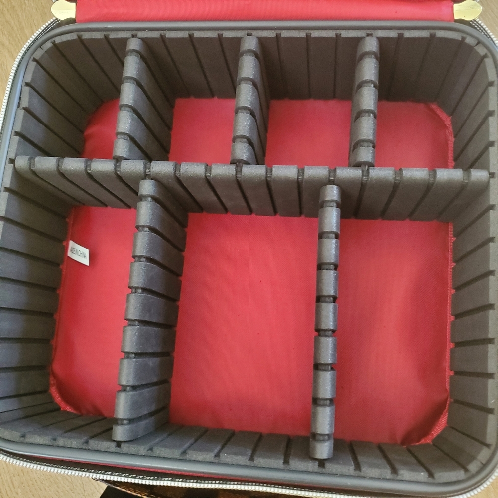 Makeup bag hard case NEW - Picture 5 of 7